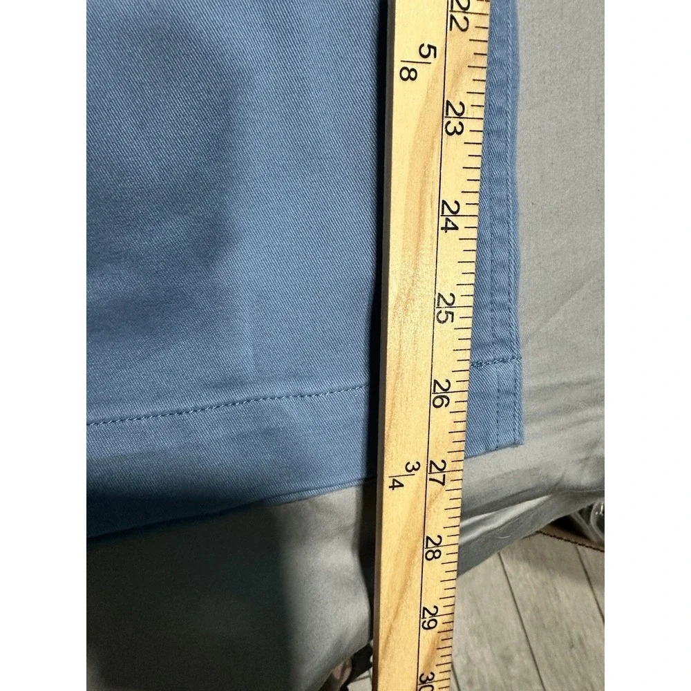 J Crew High rise Girlfriend Chino Light Blue Pants 12 NWT